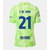 Echipament fotbal Barcelona Frenkie de Jong #21 Tricou Treilea 2024-25 maneca scurta
